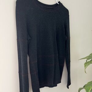 Vintage Japanese Issey Miyake HAAT Wool Sweater with Red Detail